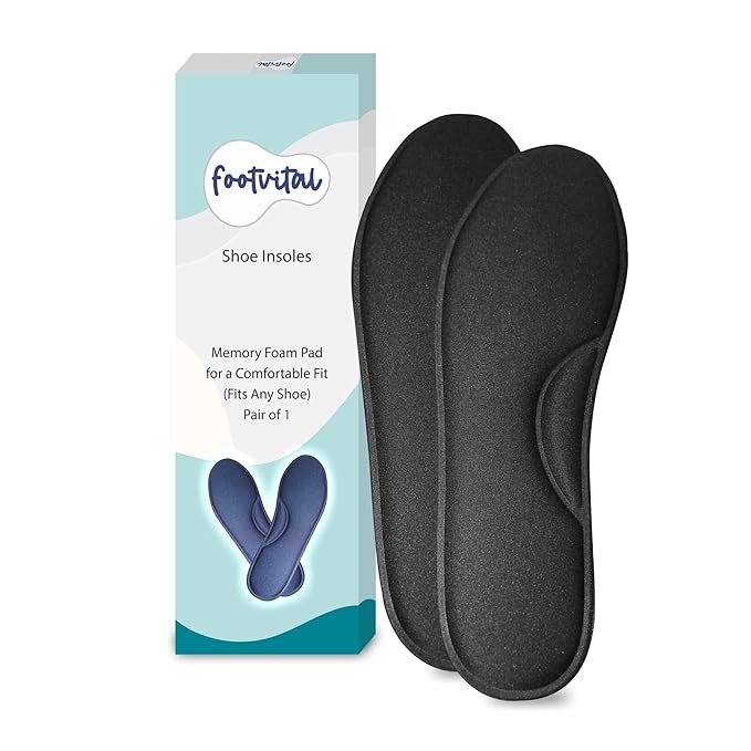 Shoprythm foot Vital 6 / Black Memory Foam Shoe Insoles Shoprythm foot Vital 6 / Black Memory Foam Shoe Insoles